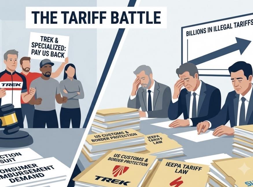 Bicycle Giants Win Tariff Lawsuit, Only to Face Class-Action Backlash from Consumers